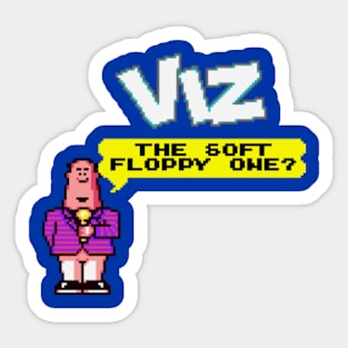 Viz - The Soft Floppy One Sticker